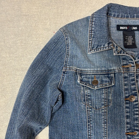 Roots Denim Blue Jean Jacket - Picture 5 of 12